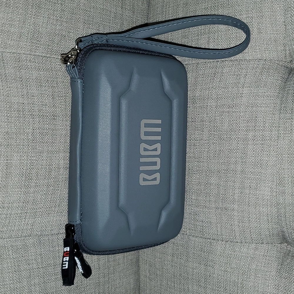 NWOT BUBM Eva Electronic Accessories Organizer Case, Travel Gadget Bag w/Handle